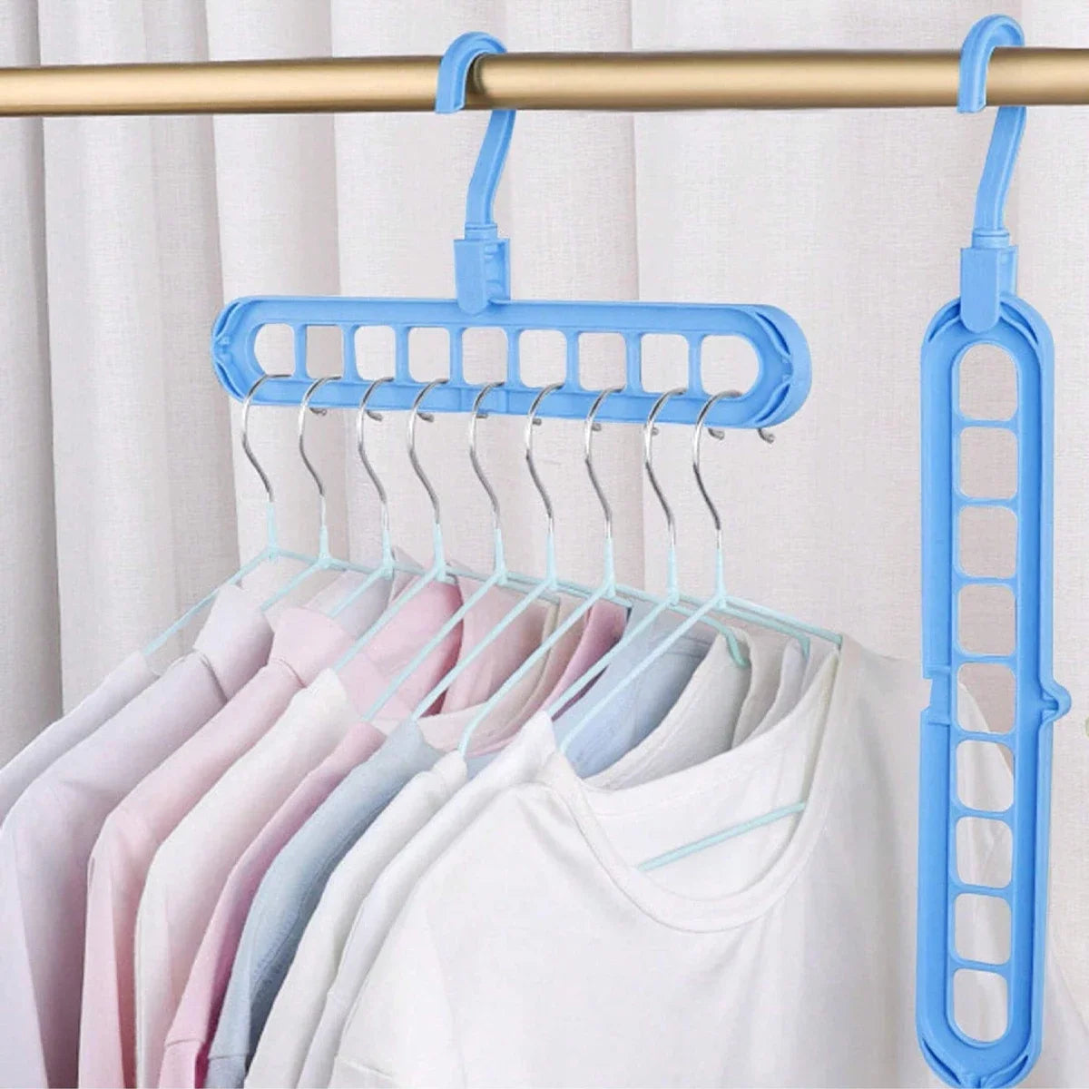 Cintre pliable multifonction
